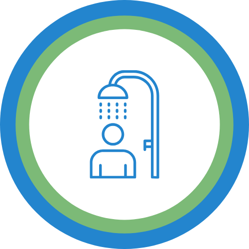 bathing assistance for elderly showering