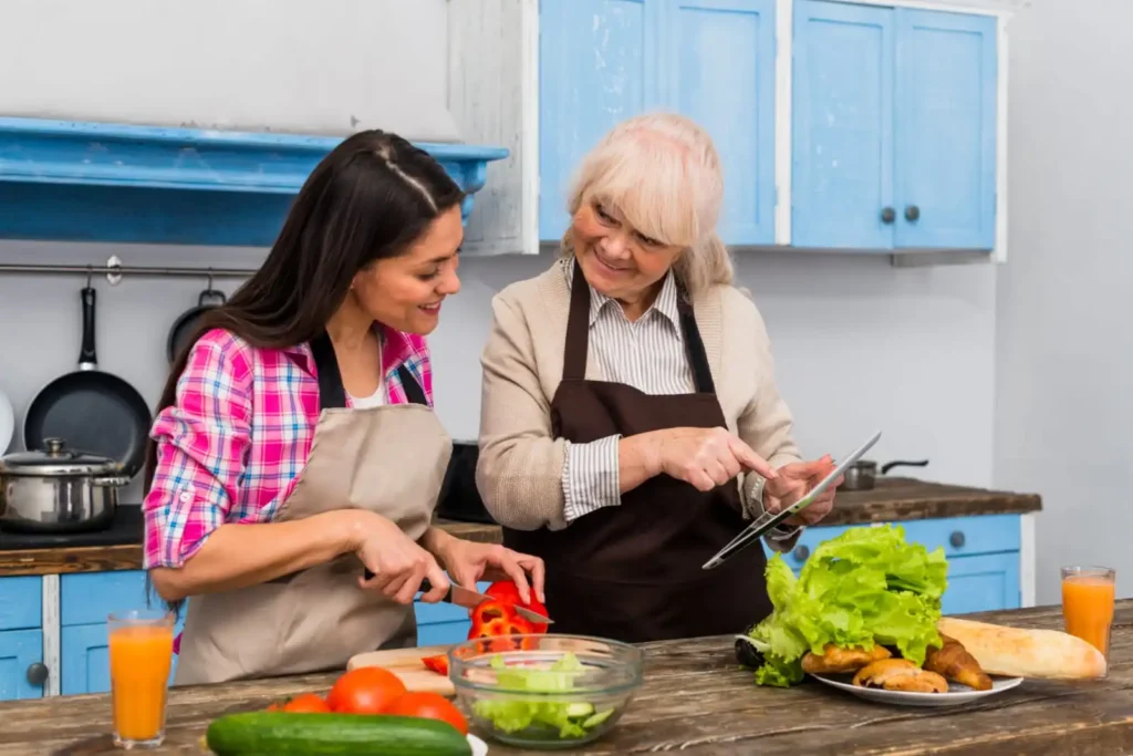 Benefits of Caregiver Food Preparation At Home Typical Meal Preparation