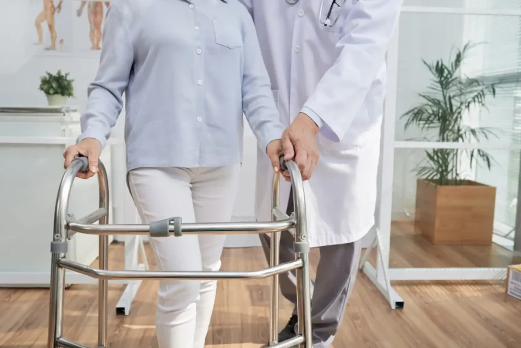 How To Assist Elderly With Toileting? Elderly Person Helped With Toileting